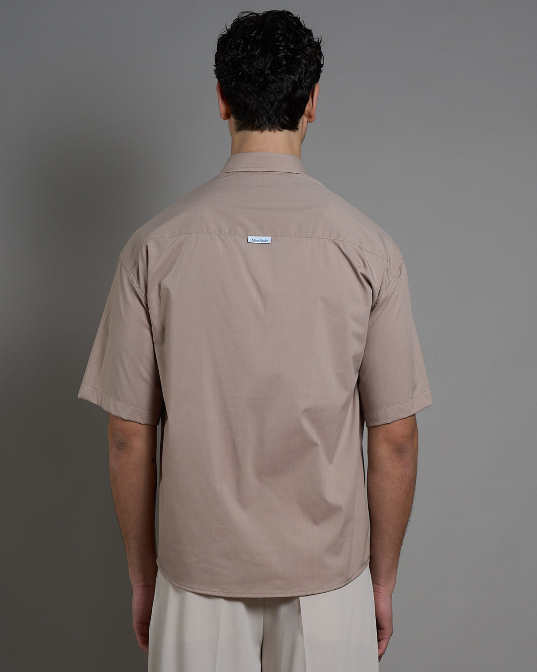Camicia Over Tinta Unita
