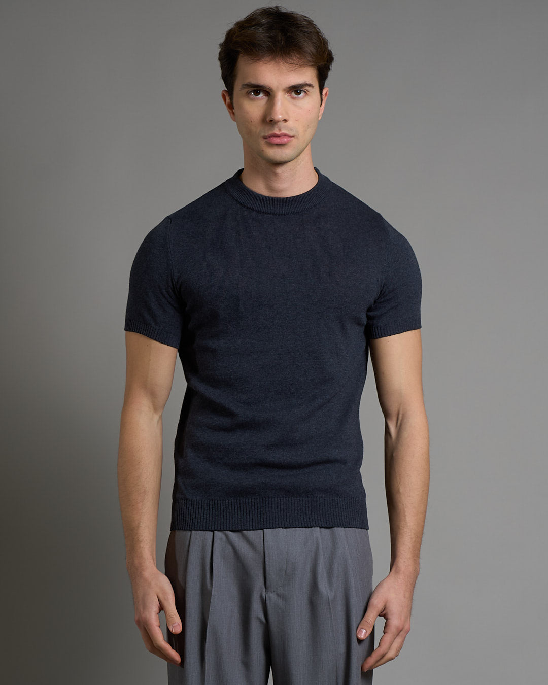 T-Shirt mezza manica in filo