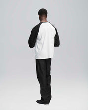 T-shirt longsleeve bicolor in cotone 210 gr