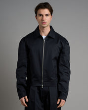 Giacca cropped fit in cotone