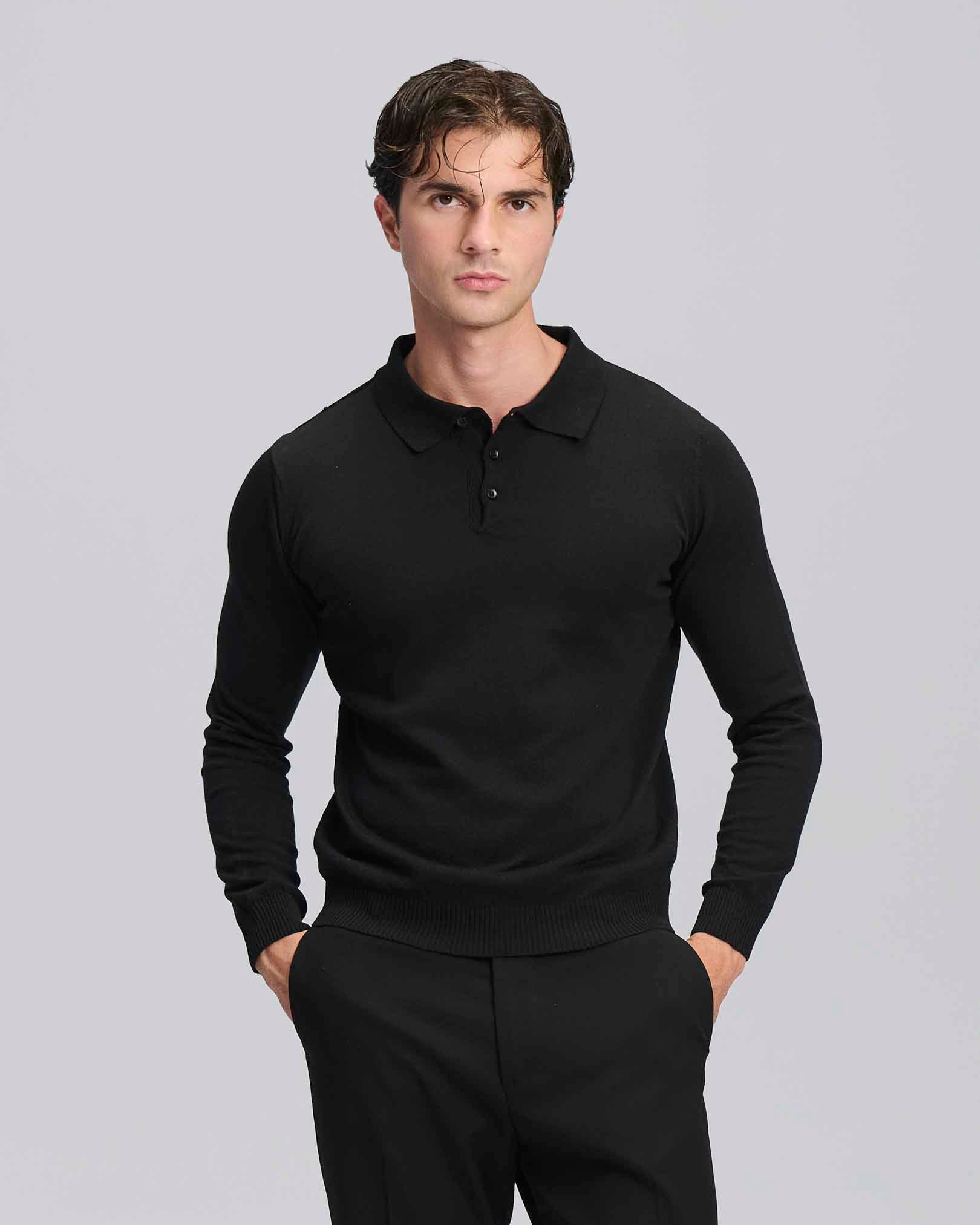 Polo rasata basic
