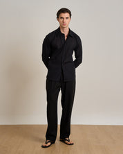 Camicia sartoriale in lino