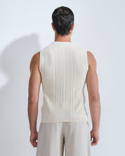 Gilet Serafino in filo fluttuante