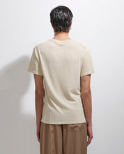 Maglia con collo a serafino