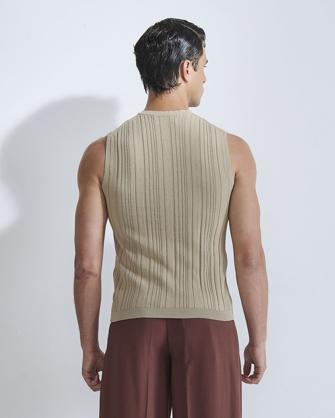 Gilet Serafino in filo fluttuante