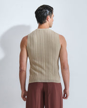 Gilet Serafino in filo fluttuante