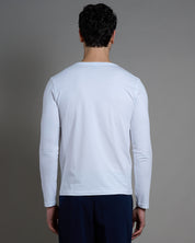 T-Shirt Slim fit basic manica lunga