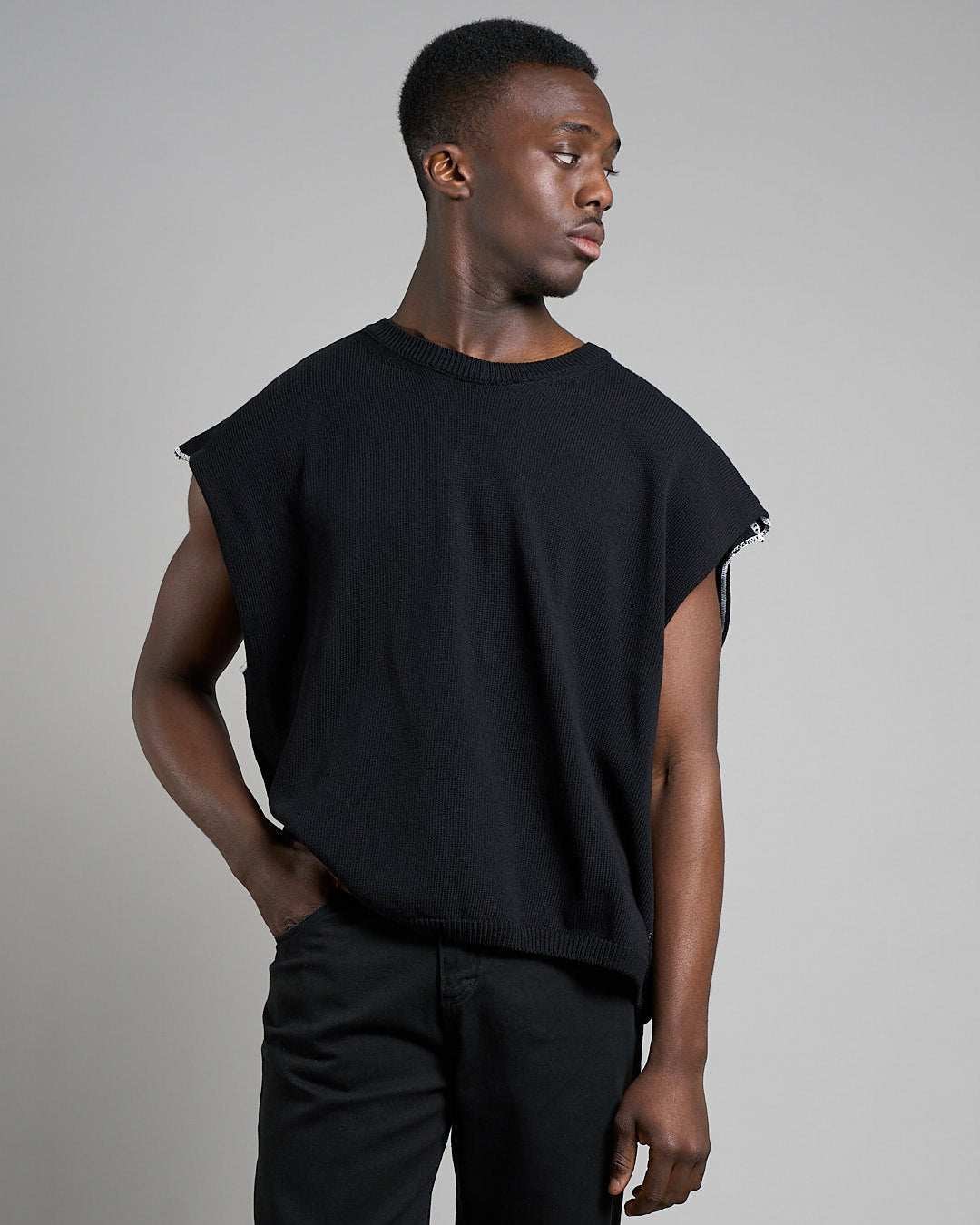 Gilet Oversize in Filo