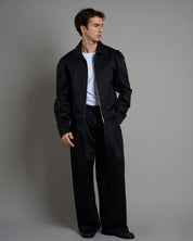 Giacca cropped fit in cotone