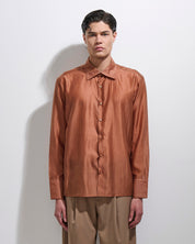 Camicia effetto velato