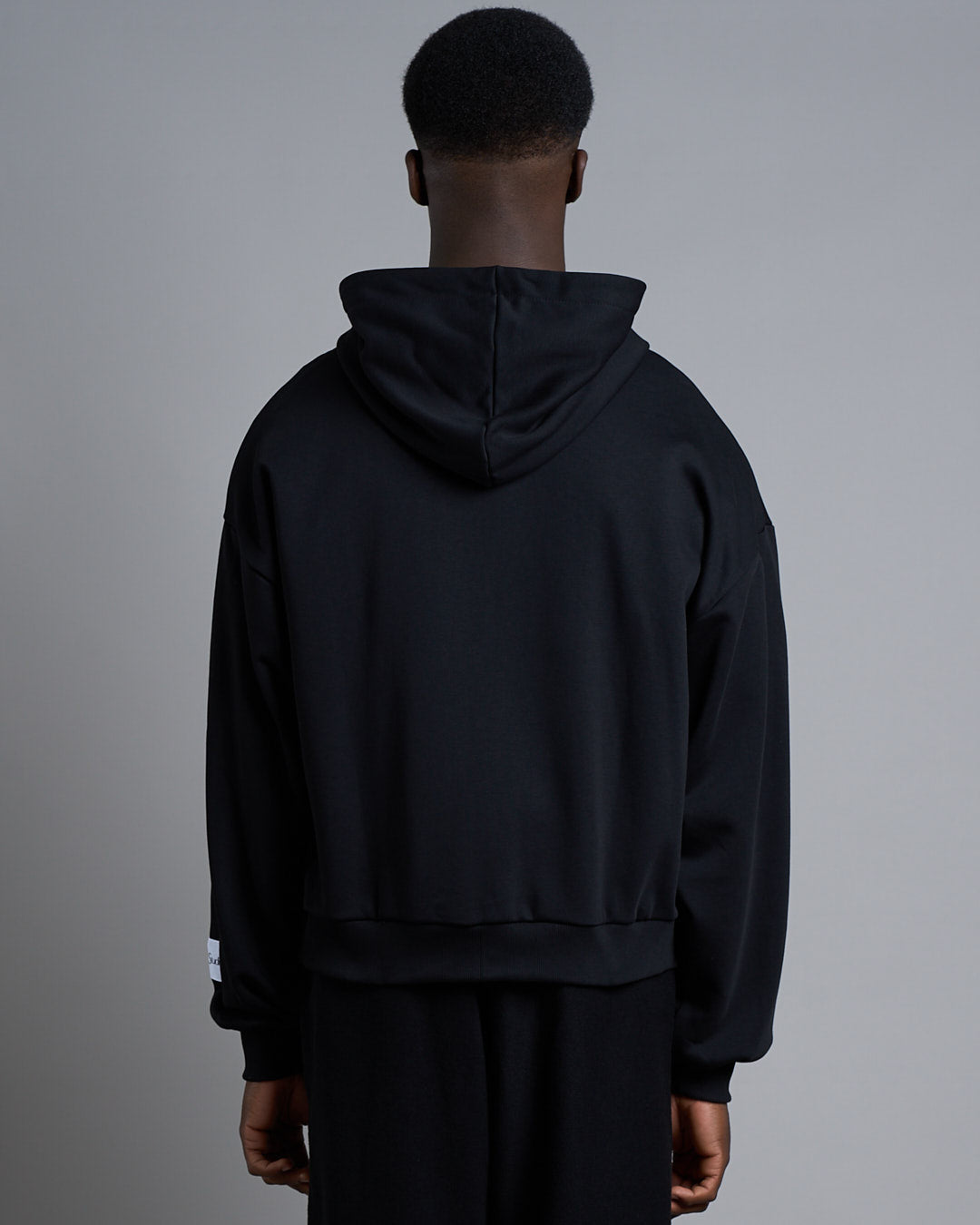 Felpa a giacca diagonale con zip