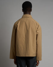 Giacca Trench in cotone Nylon
