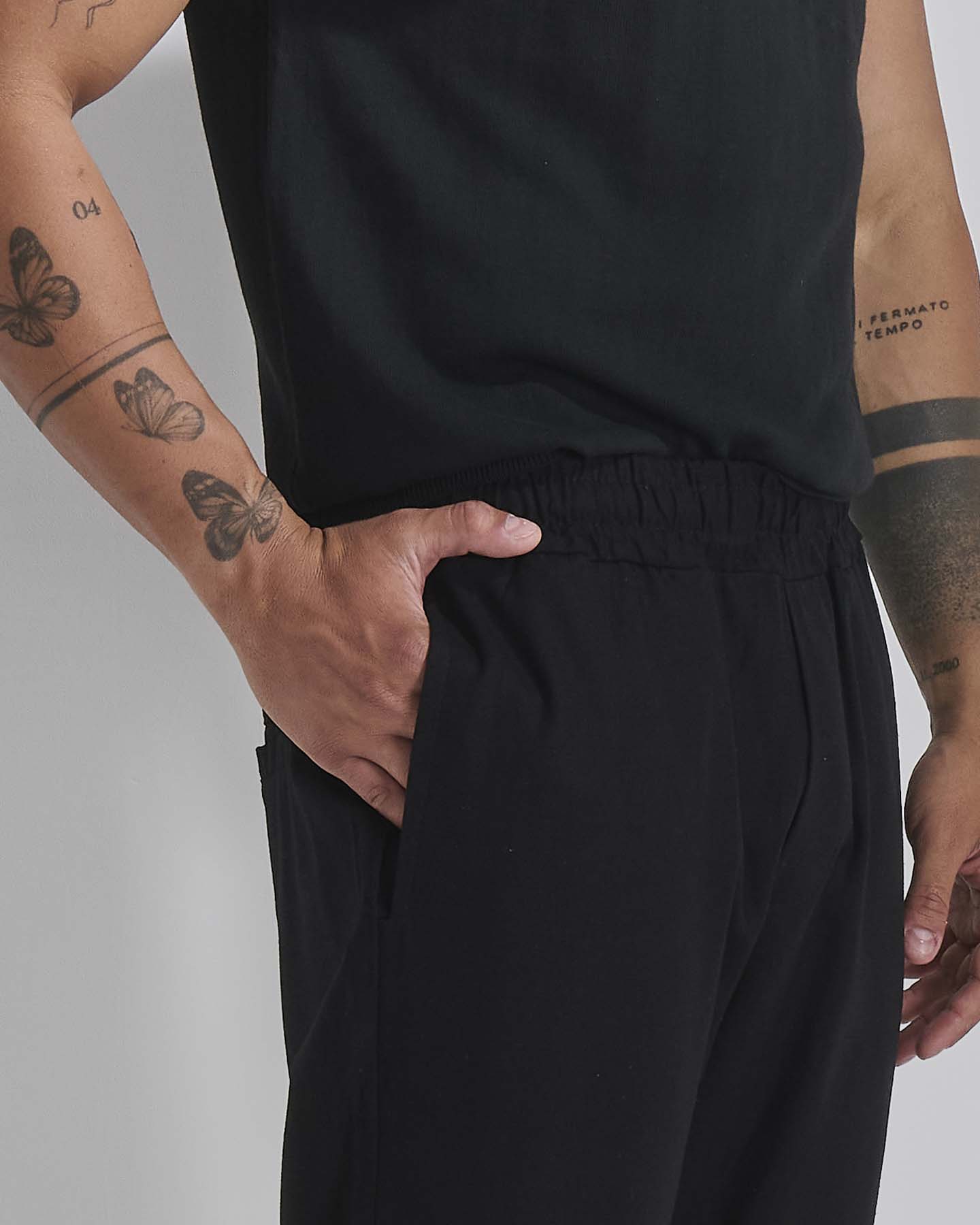 Pantalaccio Jogger In Lino