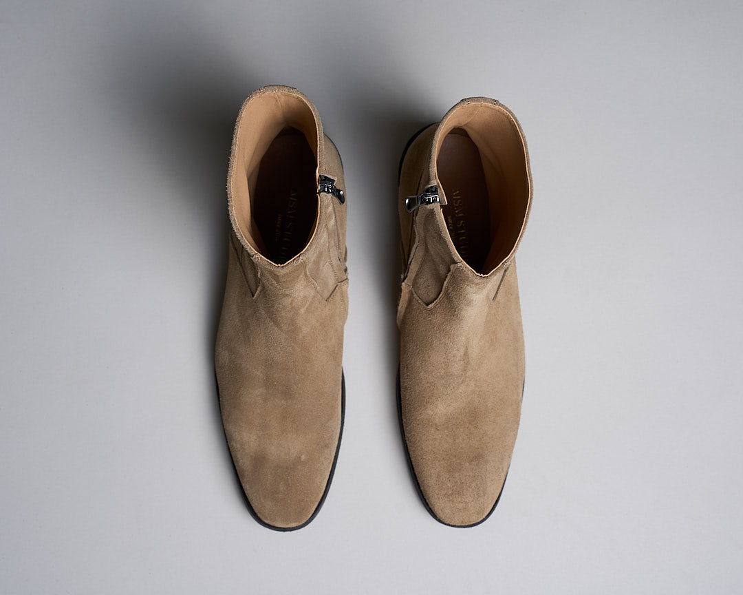 Stivale in pelle Luxury Scamosciato