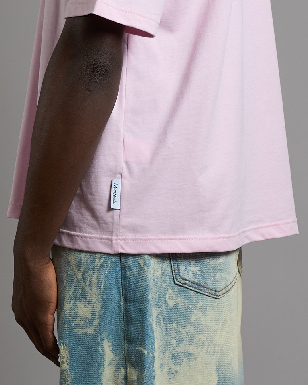 T-Shirt Cropped Strutturata