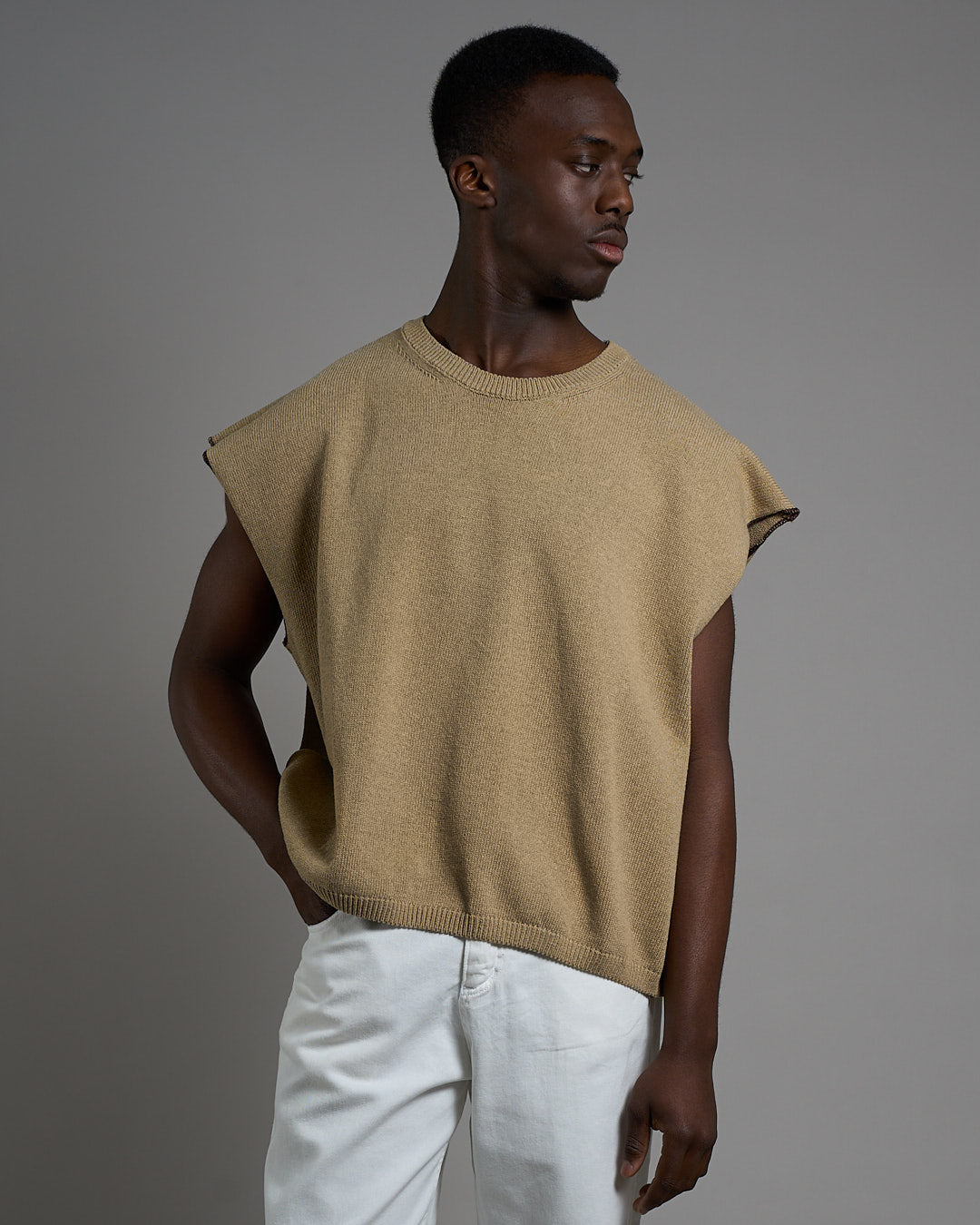 Gilet Oversize in Filo