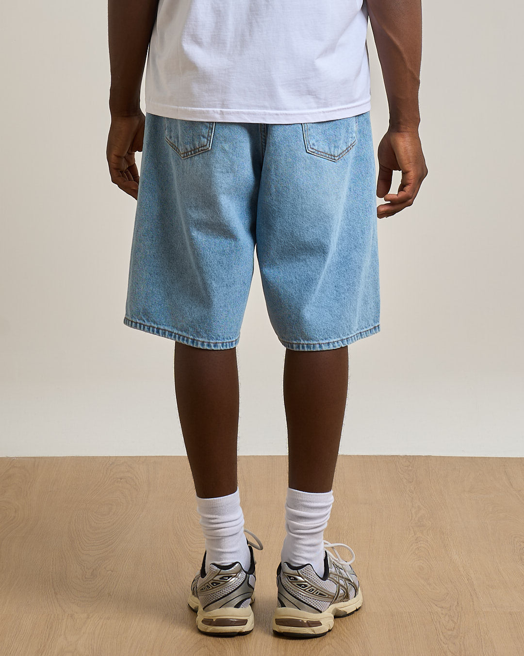 Bermuda Jeans Marmorizzato