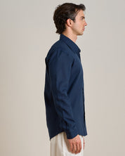 Camicia sartoriale in lino