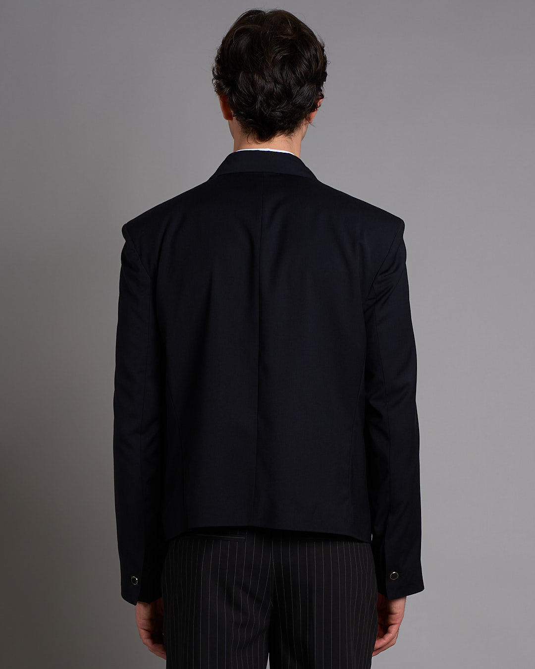 Giacca Cropped Bottone Gioiello Limited Edition