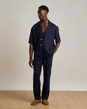 Pantalone Straight fit in lino