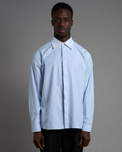 Camicia Con Colletto Bianco