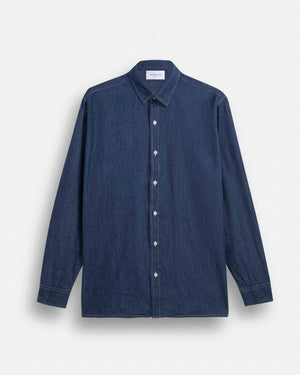 Camicia in cotone Chambray