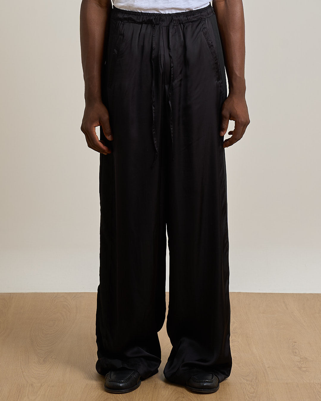 Pantalone Wide Pant con Zip