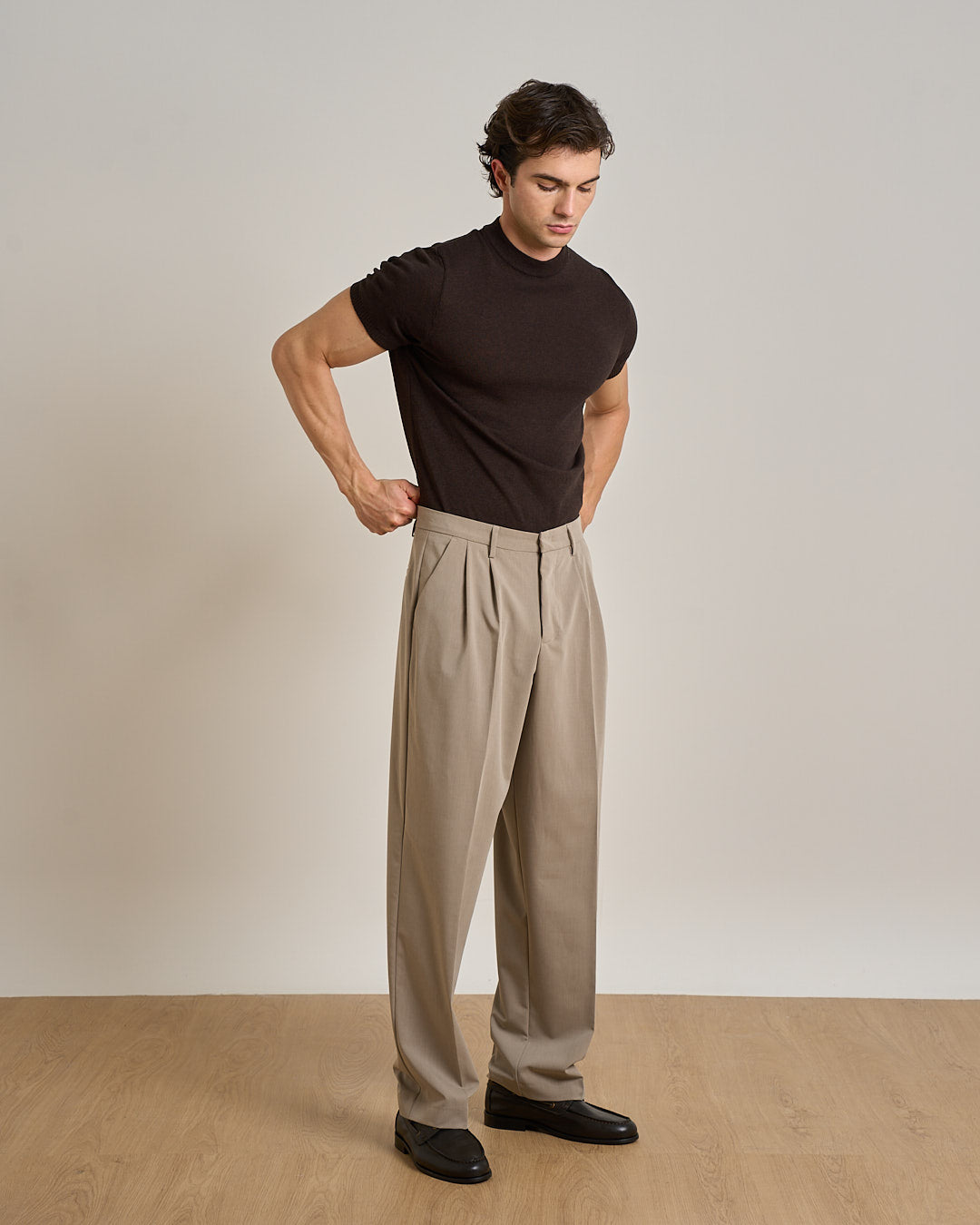 T-Shirt mezza manica in filo