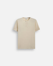Maglia con collo a serafino