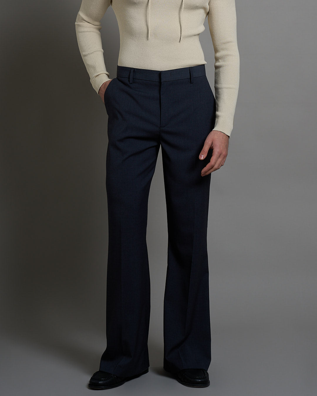 Abito Flare Fit Sfilacciato