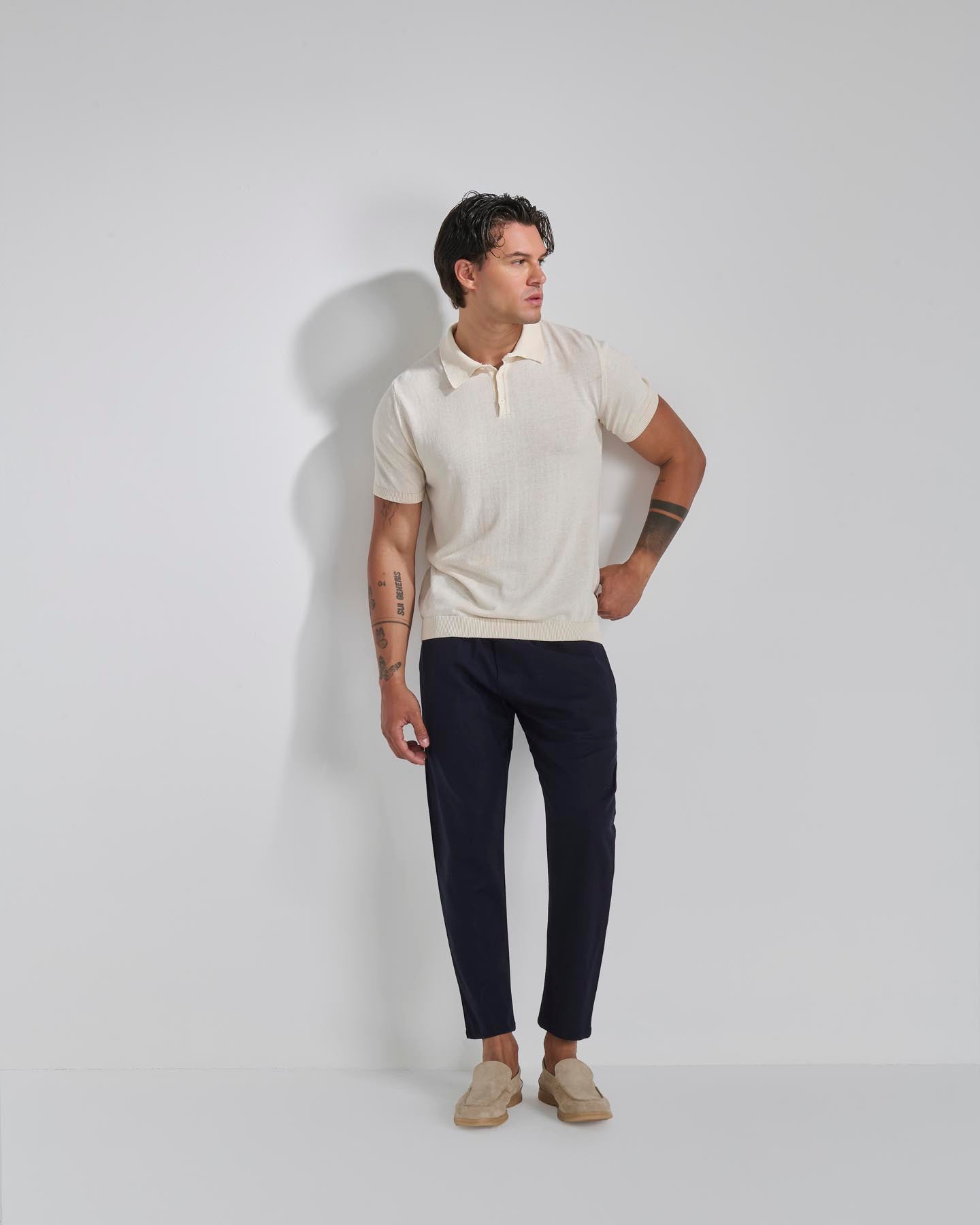 Polo in puro cotone naturale
