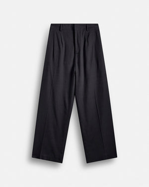 Pantalone wide fit in lino
