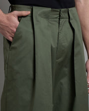 Pantalone Doppia Pince in cotone