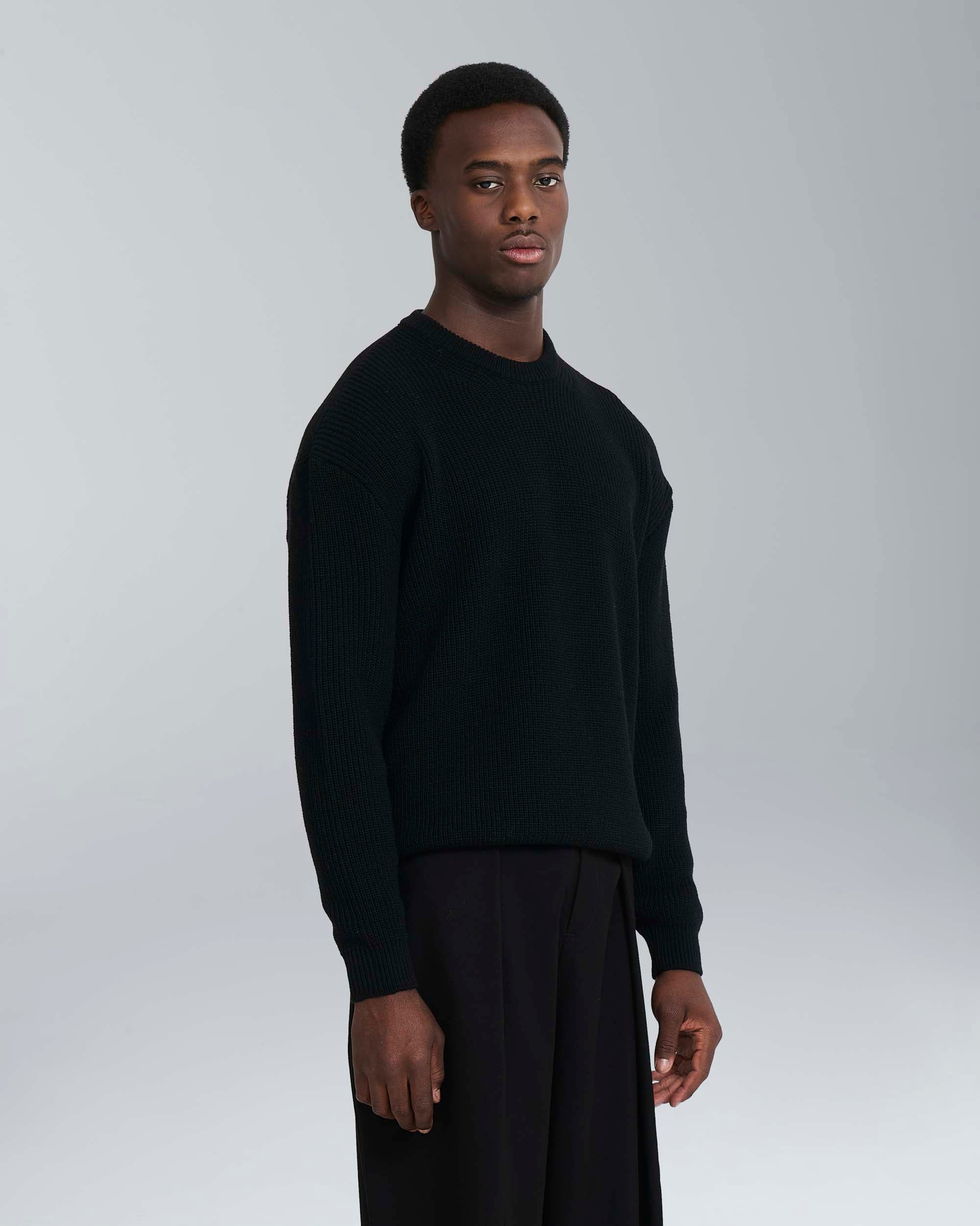 Maglia girocollo oversize