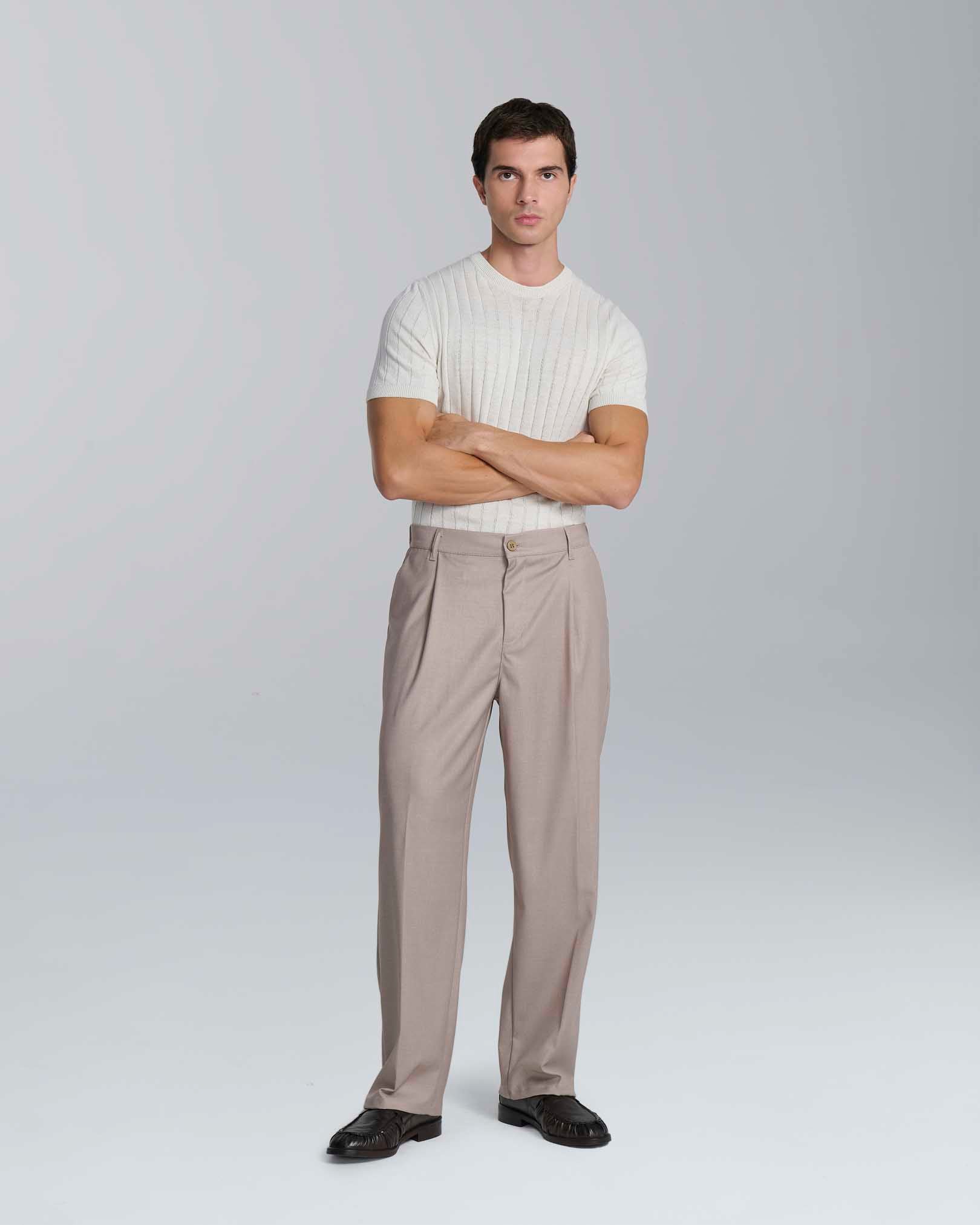 Pantalone straight fit