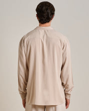 Camicia in Viscosa a tinta unita