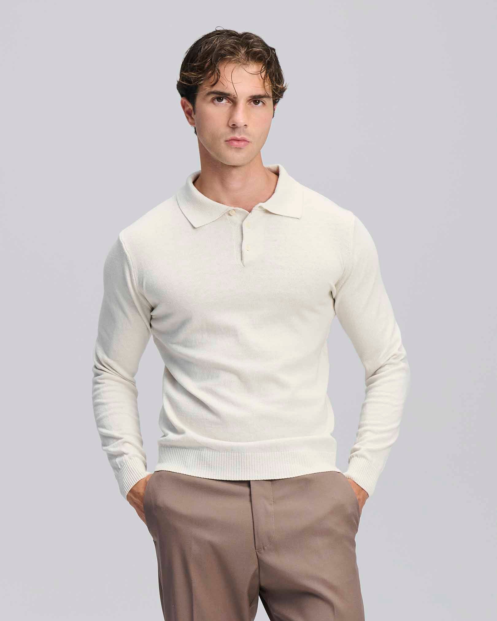 Polo rasata basic