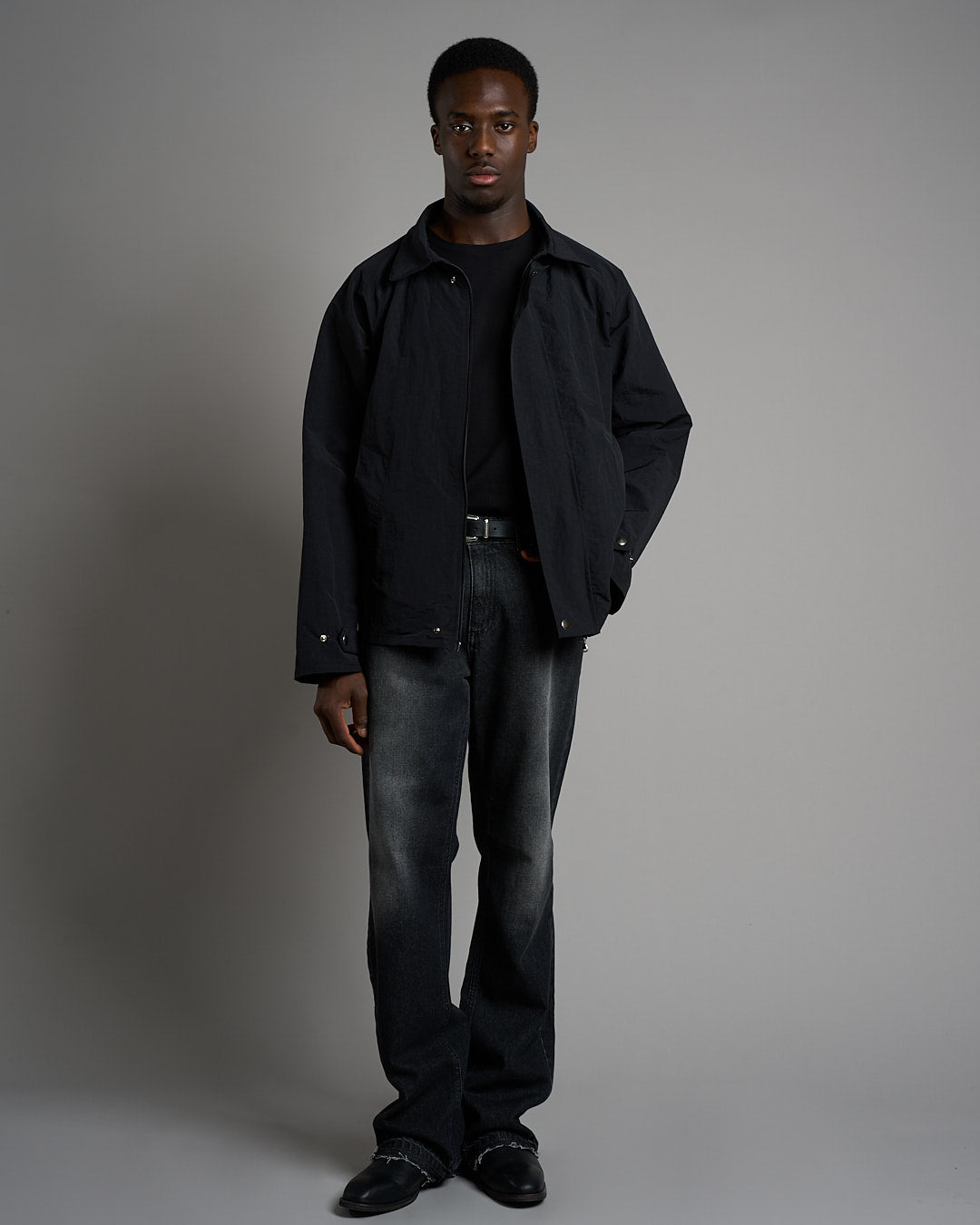 Giacca Trench in cotone nylon
