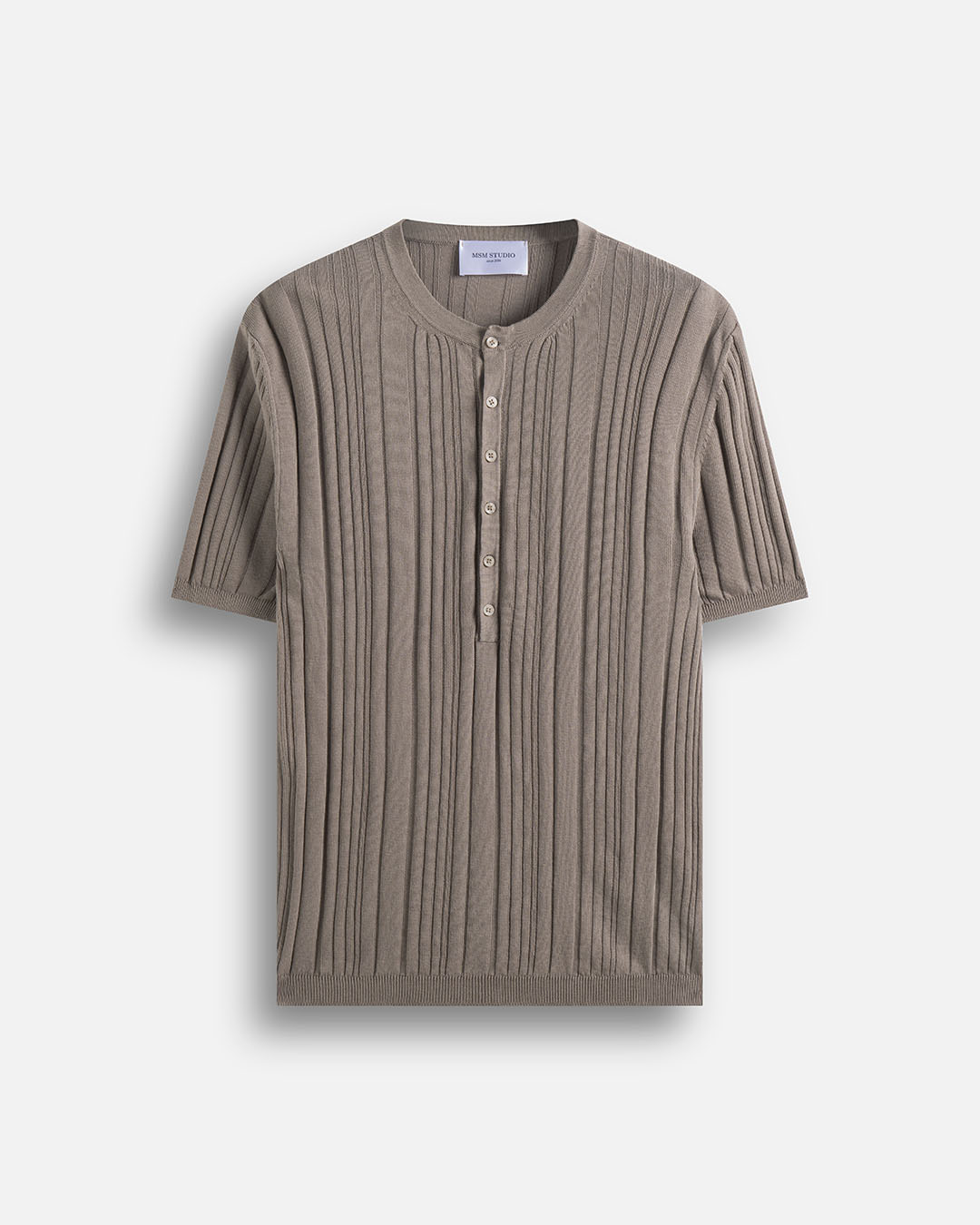 T-Shirt Serafino in filo fluttuante Limited Edition