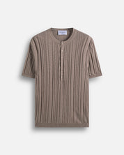 T-Shirt Serafino in filo fluttuante Limited Edition