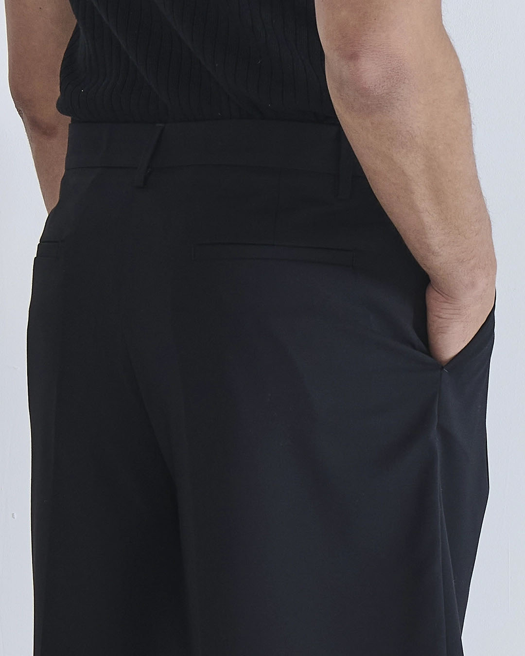 Bermuda sartoriale strutturato