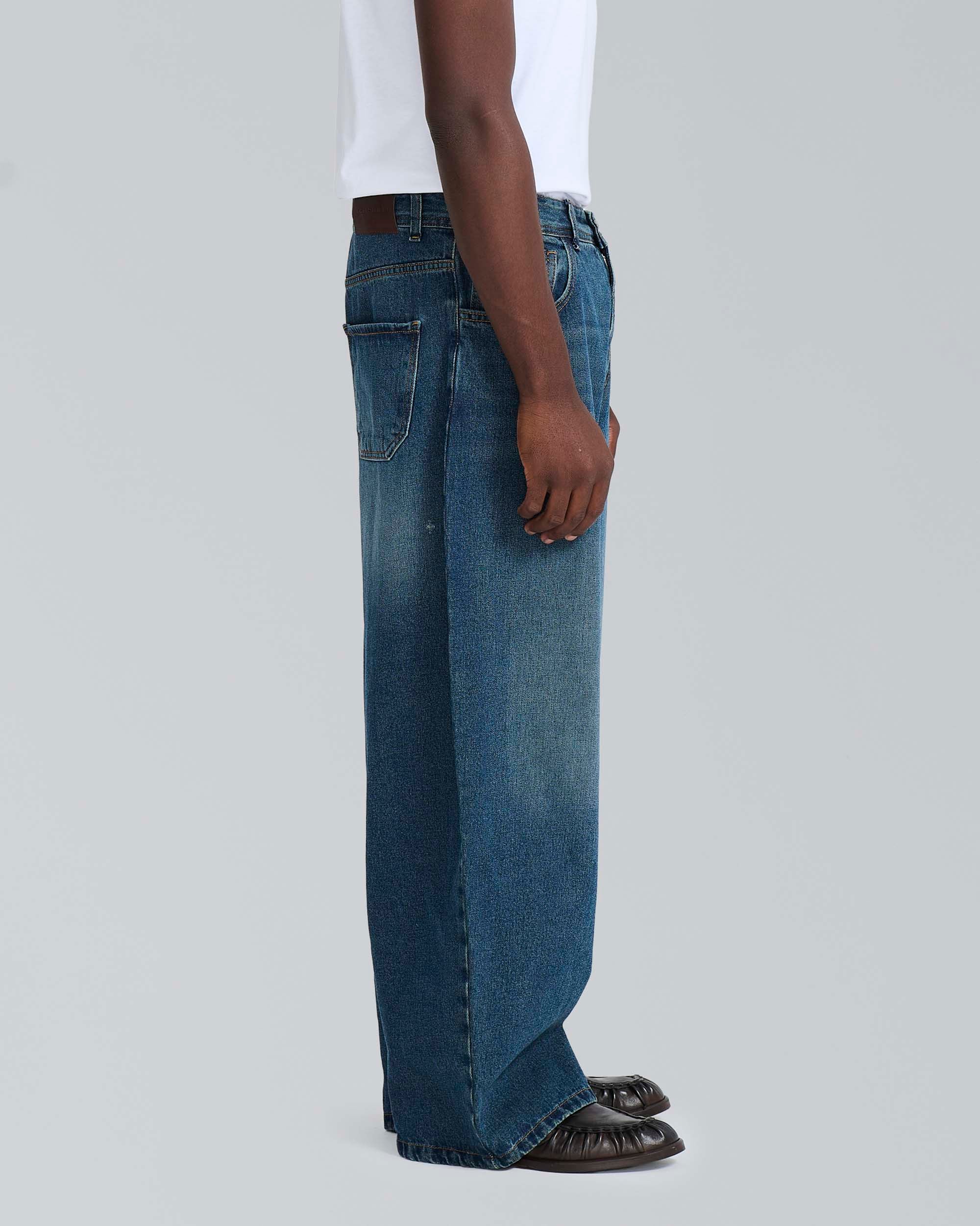 Jeans balloon fit used sabbiato
