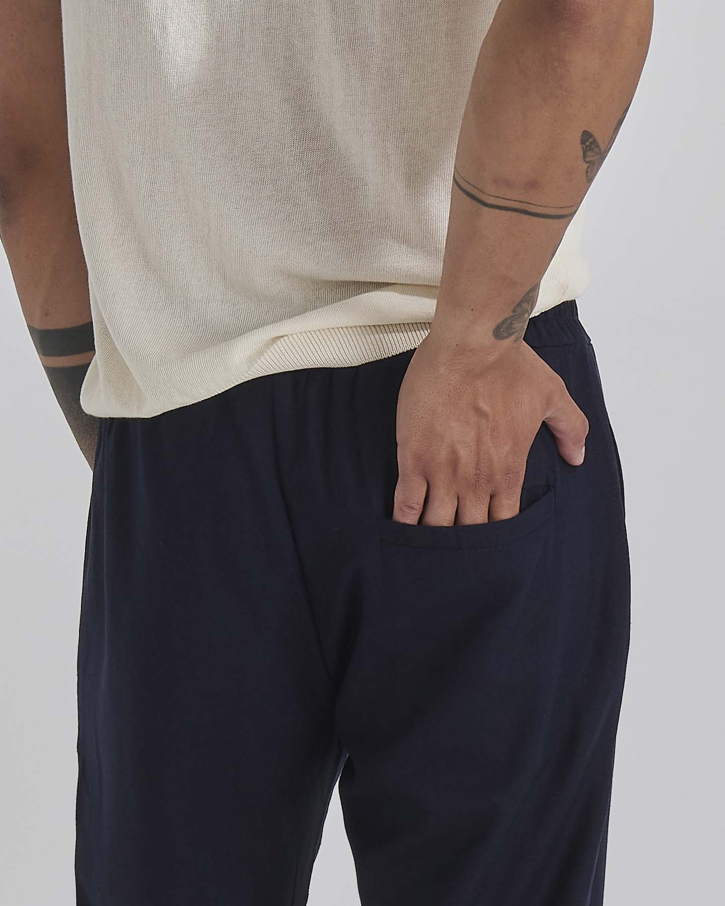 Pantalaccio Jogger In Lino