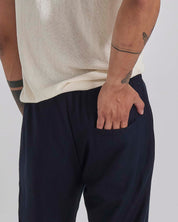 Pantalaccio Jogger In Lino