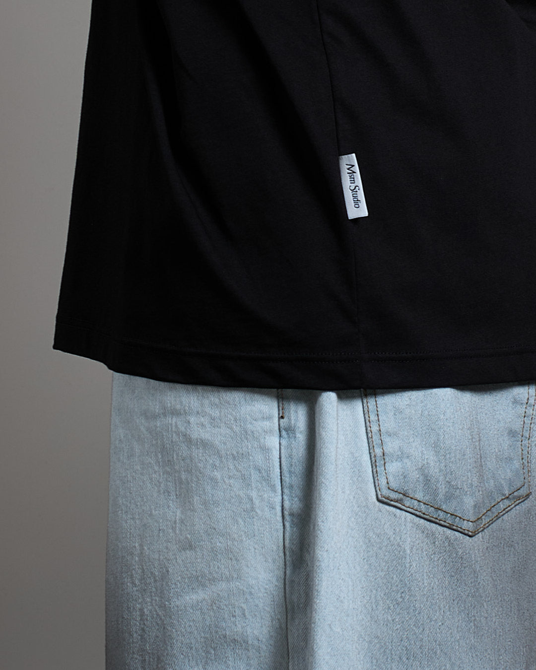 T-Shirt Cropped Strutturata