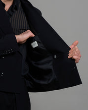 Giacca cropped doppiopetto