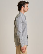 Camicia sartoriale in lino