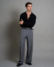 Cardigan a polo a coste limited edition