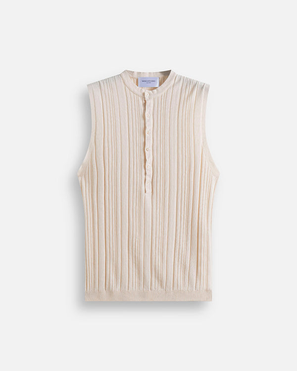 Gilet Serafino in filo fluttuante