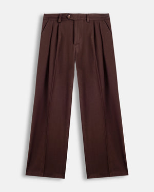 Pantalone wide leg strutturato